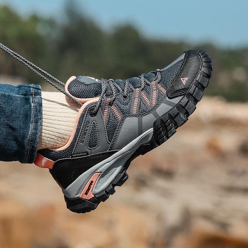 Women's Waterproof Lightweight Hiking Shoes - Non-slip, Outdoor Trekking & Climbing Footwear for Spring/Autumn