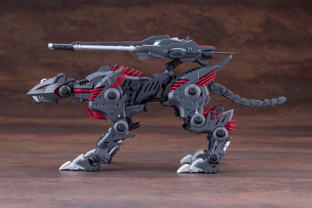 Kotobukiya HMM ZOIDS Lightning Saix Irvine Specification 2000 265mm In Scale Plastic Model Kit -Recolor- Approx. Length, 1/72