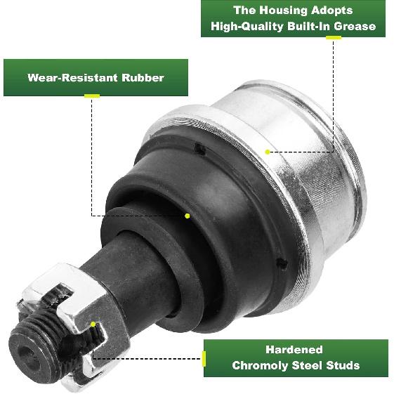 Obenliegendes Kugelgelenk für Honda Rancher 350 400 420, Foreman 450 500 520, Rubicon 500, Rincon 650 680, Pioneer 500 700 1000 1998-2022, 1 Stück Vorne Oben