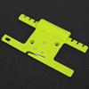 2024Plastic Outdoor Umbrella Rope Storage Bracket Multifunction Winding Line Reel Rig Winder with Thread Teeth FixingGreen