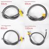 LANGZHIWEN 304 Stainless Steel Flexible Water Inlet Hose