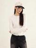 Women's Knitted Cable Cardigan: Solid Color, Round Neck, Versatile Casual Top for Autumn/Winter