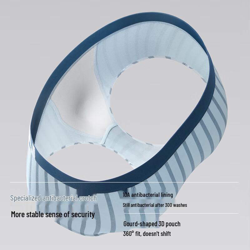 Bananain Silver Skin 511S Men's Antibacterial Boxer Briefs (3-Pack)