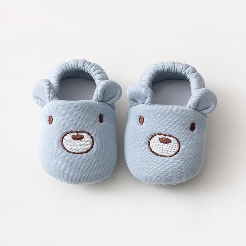 Baby Boys Girls Crib Shoe Sports Crib Shoes Infant First Walkers Toddler Soft Sole Anti Slip Baby Floor Sneakers Spring Autumn 0-24Month Prewalker
