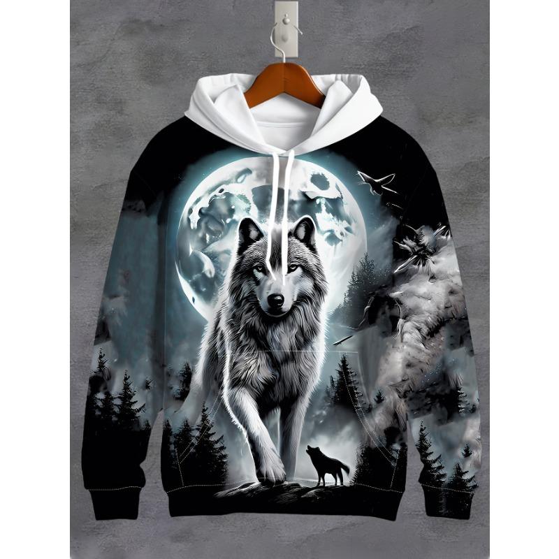 Felpe con Cappuccio Stampate con Teschio 3D Divertenti per Uomo Trend Hip Hop Abbigliamento Harajuku y2k Autunno e Inverno Felpe Casual Maglione alla Moda
