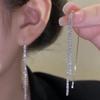 Temperamental Tassel Earrings with Slimming Effect for Long Face Fashionable Design High-class… More