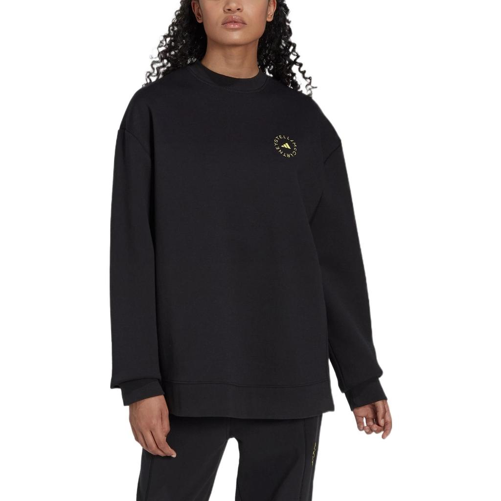 (WMNS) adidas By Stella McCartney Sportswear Sweatshirt 'Black' Women's HI6060