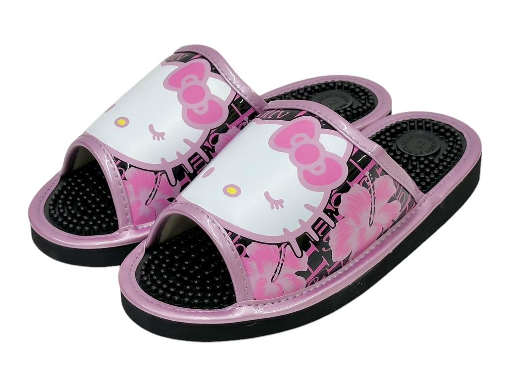 Sanrio Hello Kitty Health Sandals, Women's Slippers, SA-4194L (Pink, L)