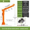 12/24V 1-Ton Vehicle-Mounted Electric Hoist Crane