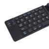 Foldable Keyboard  3.0 Fast Typing Silent 120mAh Battery Compact Size Wide Compatibility   Wireless Keyboard