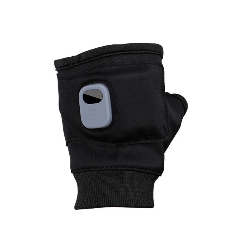 Portable Heated Half-Finger Touchscreen Winter Gloves – Quick Warming and Cold-Proof