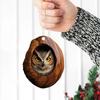 2D Acrylic Ornament Living Room Bedroom Garden Seasonal Decor Raccoon Tree Pendant Christmas Tree Animal Pattern