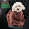 Super Absorbent Microfiber Pet Drying Wrap Dogs Cats Quick Dry Bath Towel Leakproof Splash Guard Size XS S M L