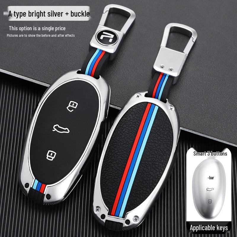 Rising Auto R7 Key Case: High-End Protective Key Shell for Men & Women