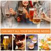 1pc Beer Homebrew Filter Bag for Brewing Malt Boiling Wort Mash Strainer Tool Washable Fine Mesh Strainer Bag Locking Clasp