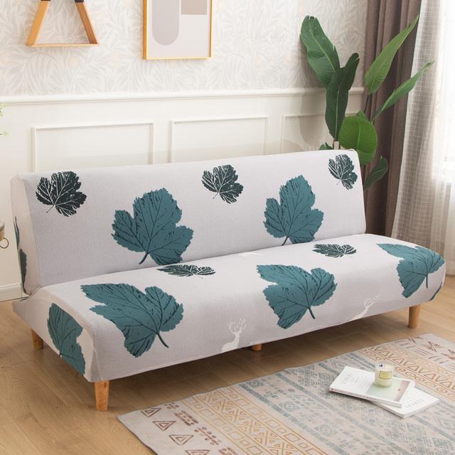 Folding Sofa Bed Cover Spandex Stretch Sofa Covers Elastic Double Seat Cover Slipcovers For Living Room Furniture Protector