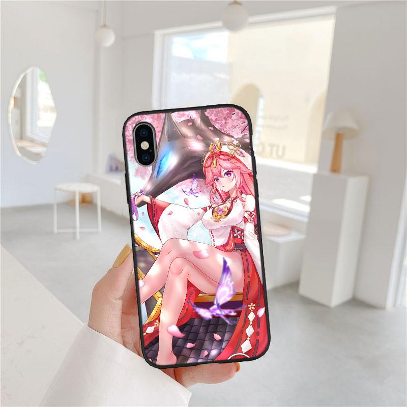 AQ58 Genshin Impact Soft Shell Phone Case for OPPO A40 A60 A80 A15 A16 A16K A12 A17 A17K A54 A54S A53 A53S A55 A56 A57 A98 F23