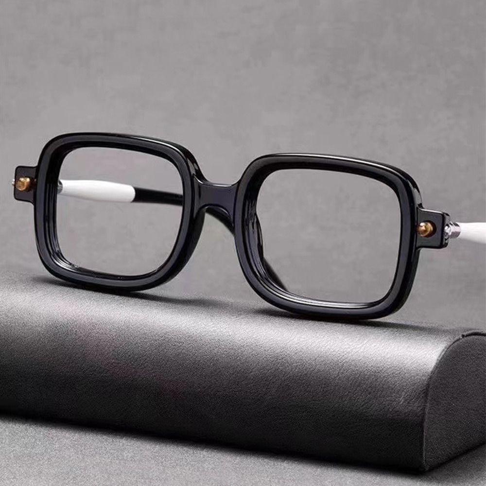 Blue Color Ray Blocking Anti-Blue Color Lightweight Design Reading Eyeglasses Eye Protection Ultralight Square Eyeglasses Board Hyperopic Glasses