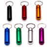 1PCS Colorful Baby Aluminum Pill Box Medicine Case Container Bottle Holder Keychain Outdoor Pill Case Pillbox Portable