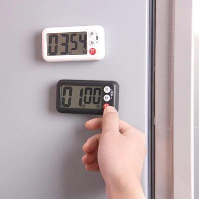 Mini-Küchentimer mit elektronischer Timer-Erinnerung für Massagebadezimmer, Countdown-Funktion, Ständer und Magnet-Design-Tools