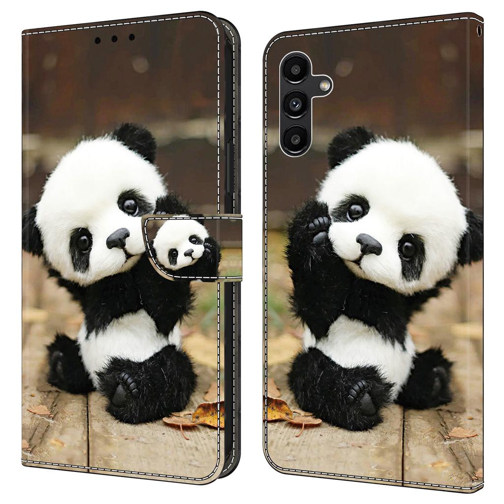 For Samsung Galaxy A15 4G/5G Wallet Case PU Leather Pattern Printed Phone Cover