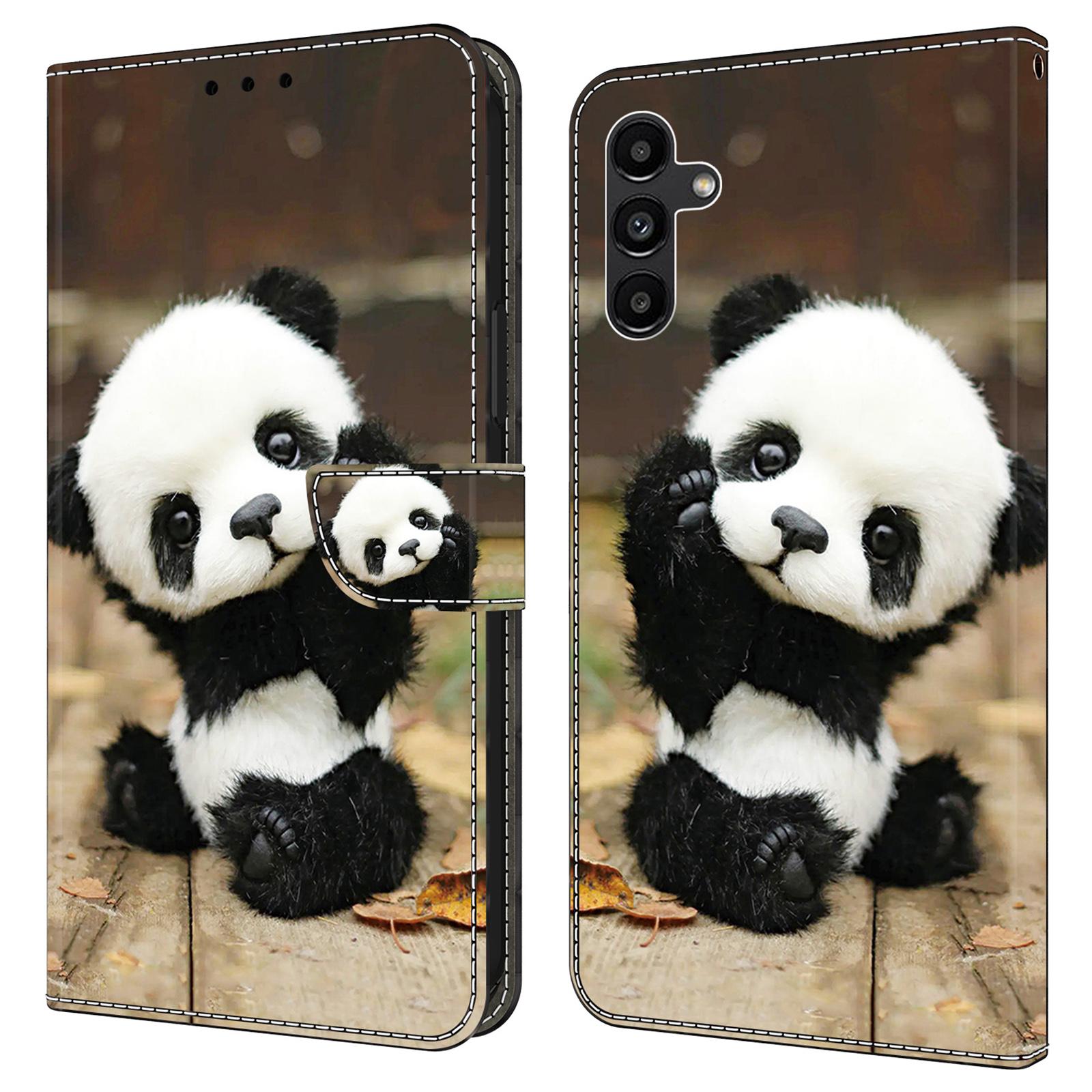 

For Samsung Galaxy A15 4G/5G Wallet Case PU Leather Pattern Printed Phone Cover G