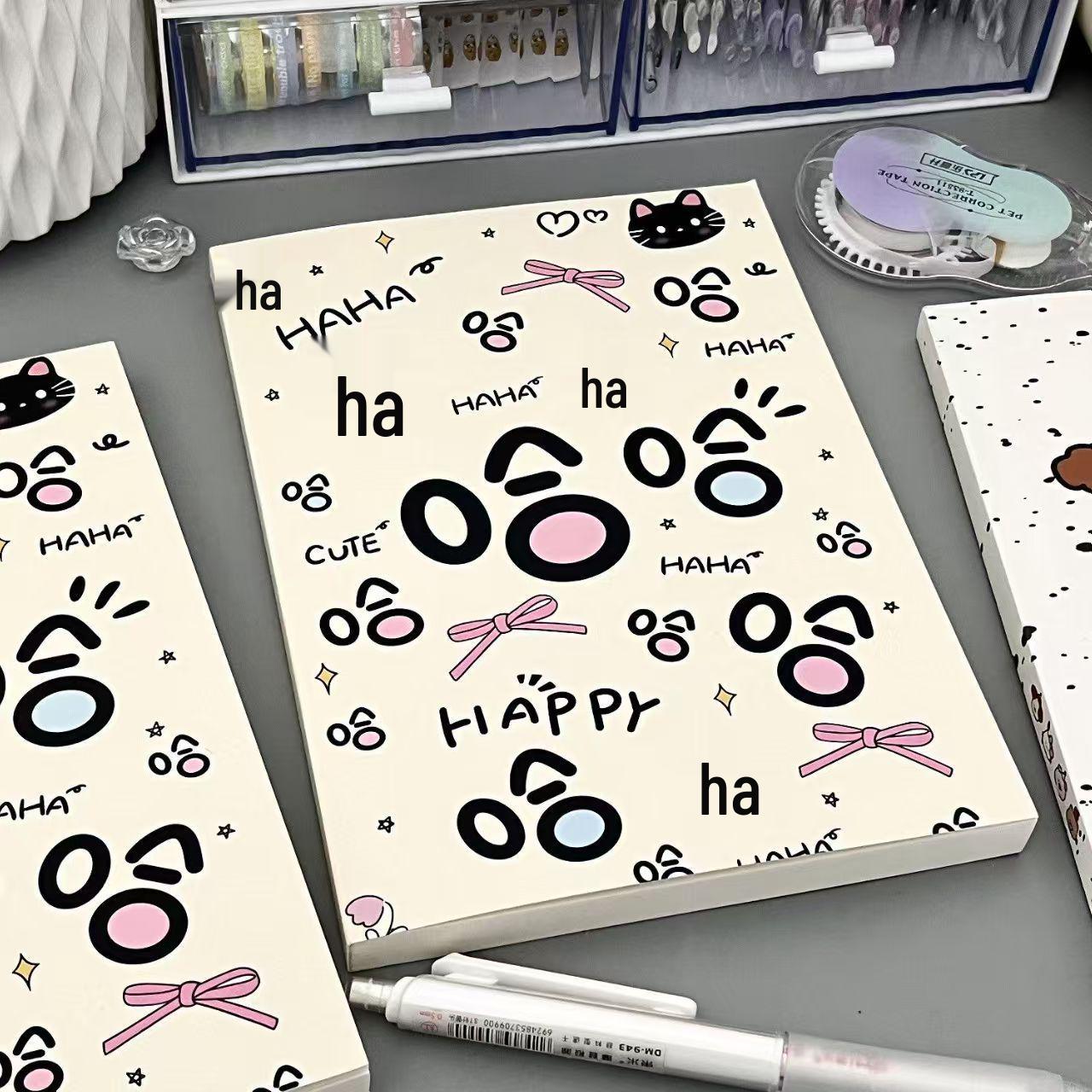 

Простий мультяшний А5 надтовстий порожній зошит для аспірантських іспитів