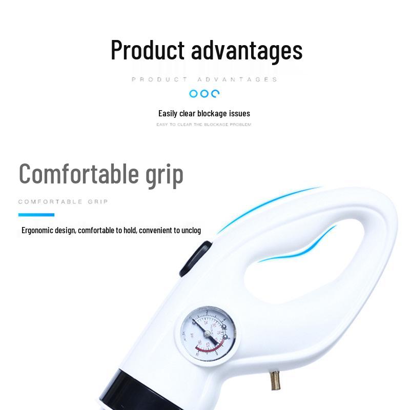 High-Pressure Toilet and Drain Unclogger Tool
