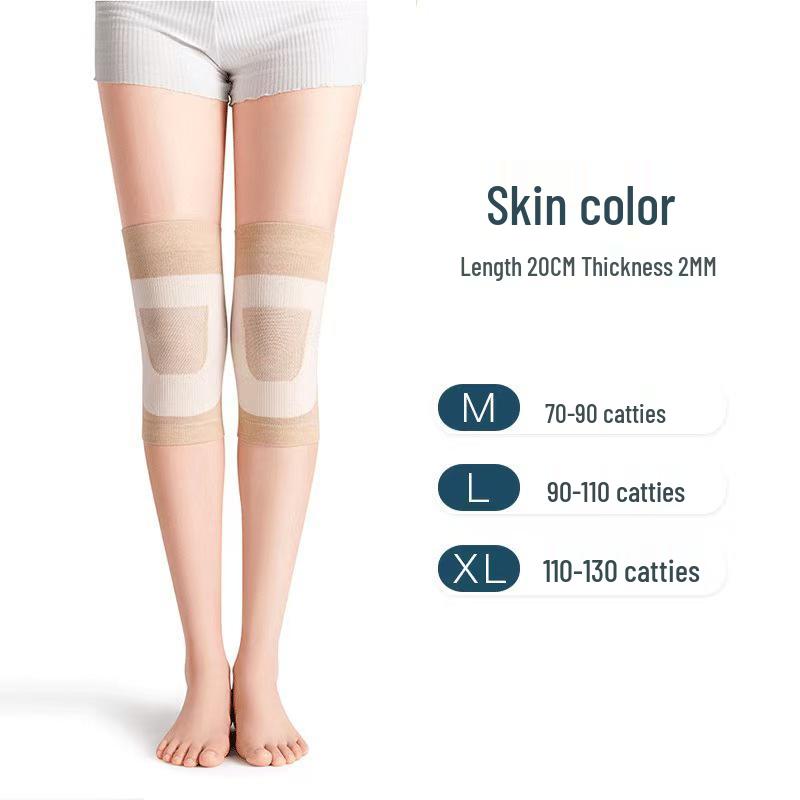 New Cashmere Anti-Slip Knee Pads – Thickened Leg Warmers for Autumn and Winter Cold Protection