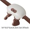 Shoulder Massager Rechargeable Shiatsu Neck and Back Massager Deep Tissue Kneading Massage Pillow Gifts for Men Women