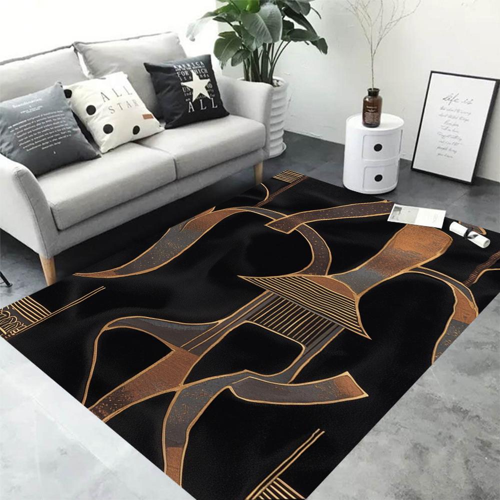 3D Chip Circuit Board Area Rug Carpet Rug for Home Living Room Bedroom Sofa Play Room Doormat Decor Kid Game Non-slip Floor Mat