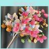 Artificial Kapok Leaves For Styling Photography Props Indoor Outdoor Decoration