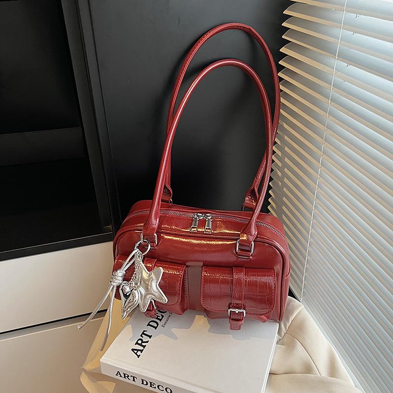 Large-capacity Bag Women's Summer New Casual Niche Shoulder Armpit Bag Fashionable Commuter Pillow Bag