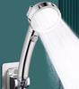 New High Pressure 4 Modes Adjustable Shower Head One Key Stop Water Saving Sprayer Rainfall Bath Showerhead Bathroom Accessories