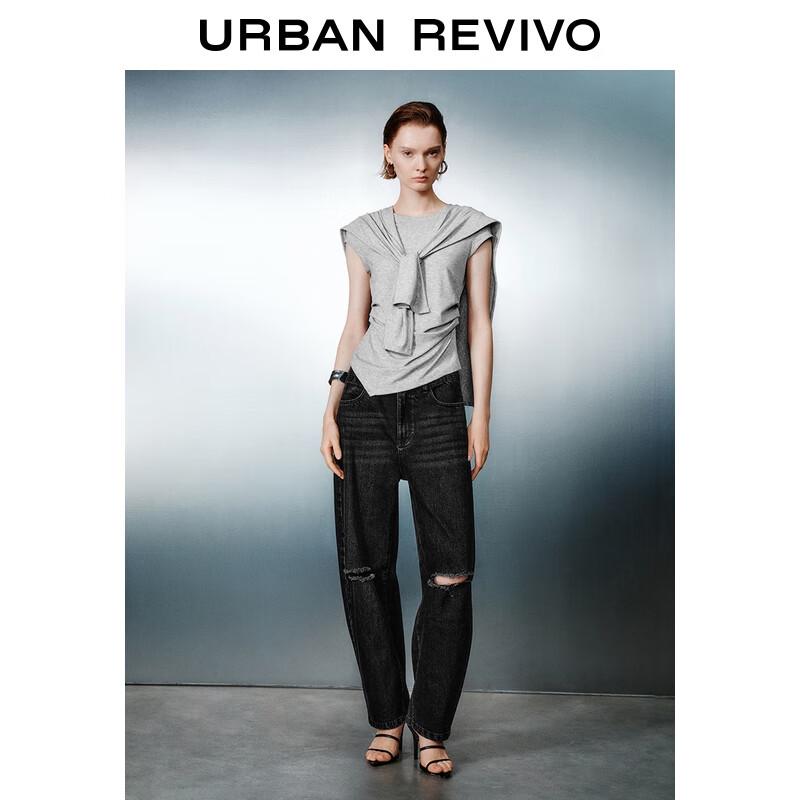 

Женские джинсы из выбеленного хлопка деним в стиле ретро 27