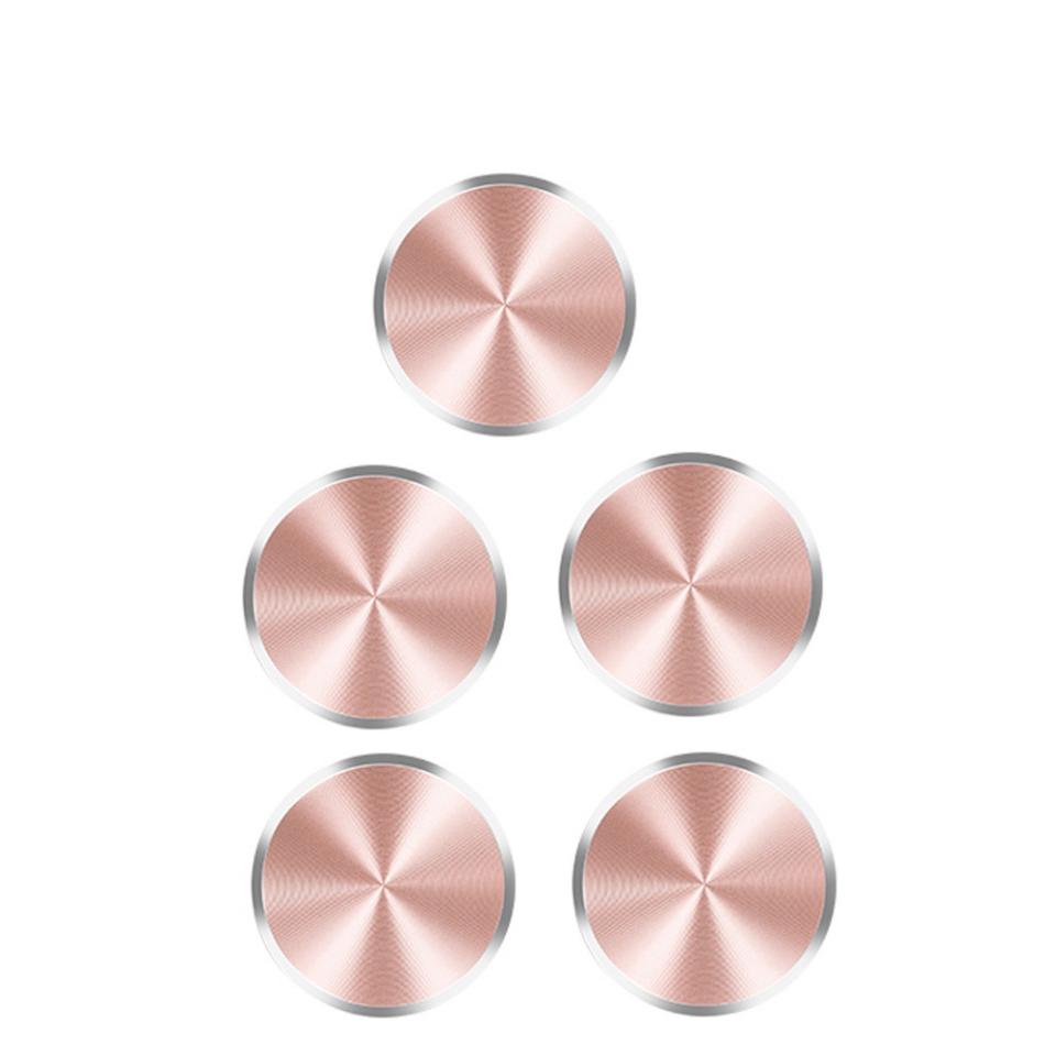 5pcs Sticker Metal Plate Disk Iron Sheet Magnet Mobile Phone Holder Accessories For Magnetic Car Phone Stand Holders