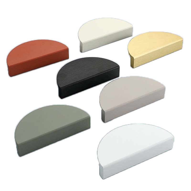 Wardrobe Door Handle Extended Champagne Color Modern Minimalist Light Luxury Sliding Drawer Cabinet Door Drawer Handle Furniture