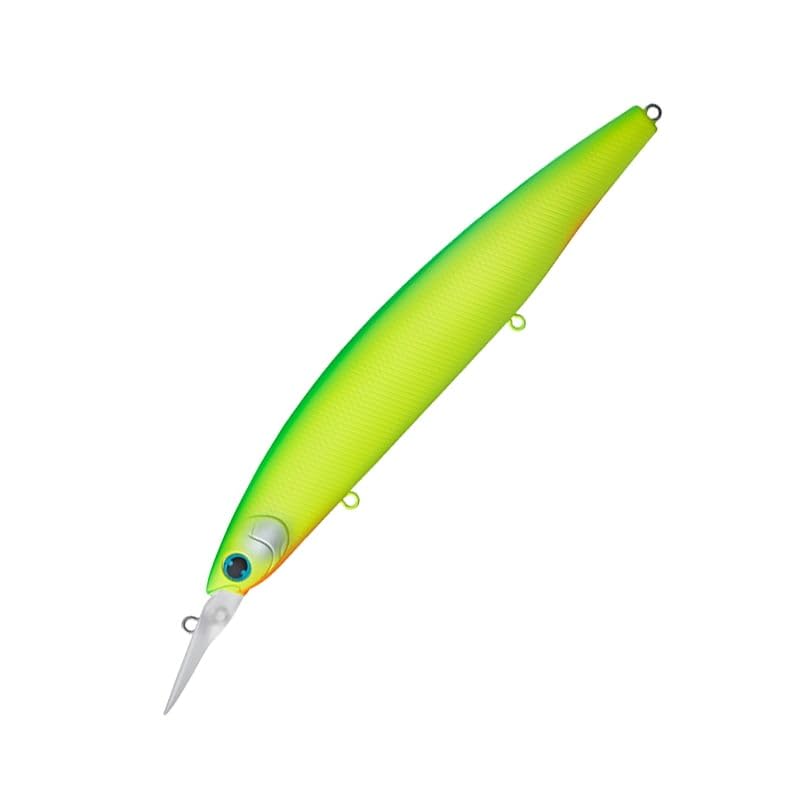 Daiwa Shoreline Shiner Z Set Upper 145SDR Seabass Rattlin Matte Lime Chart Lure,