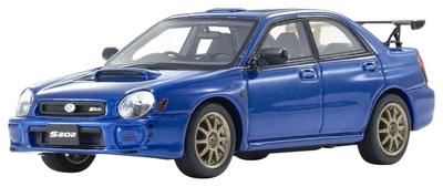 Kyosho Original Subaru Impreza S202 Blue Finished Product 1/43