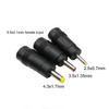 Micro USB Female to DC 5.5x2.1mm Male Power JackTo DC 4.0x1.7 3.5x1.35 3.5x1.3