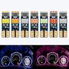 10Pcs Bright LED Bulbs T5 W3W W1.2W 70 73 74 Auto Dashboard Gauge Lamps Car Warning Indicator Instrument Cluster Light Lamps