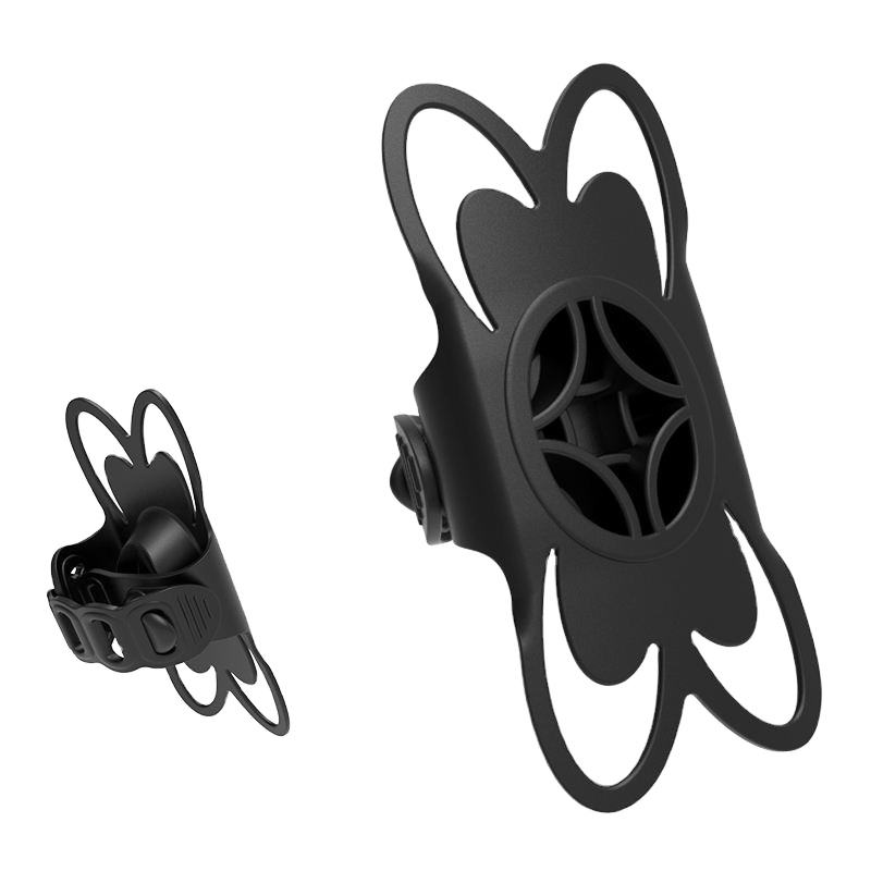Silicone Bicycle Phone Holder Universal Bike Motorcycle Mobile Phone Stand Handlebar Clip Bracket For All Phone Stand