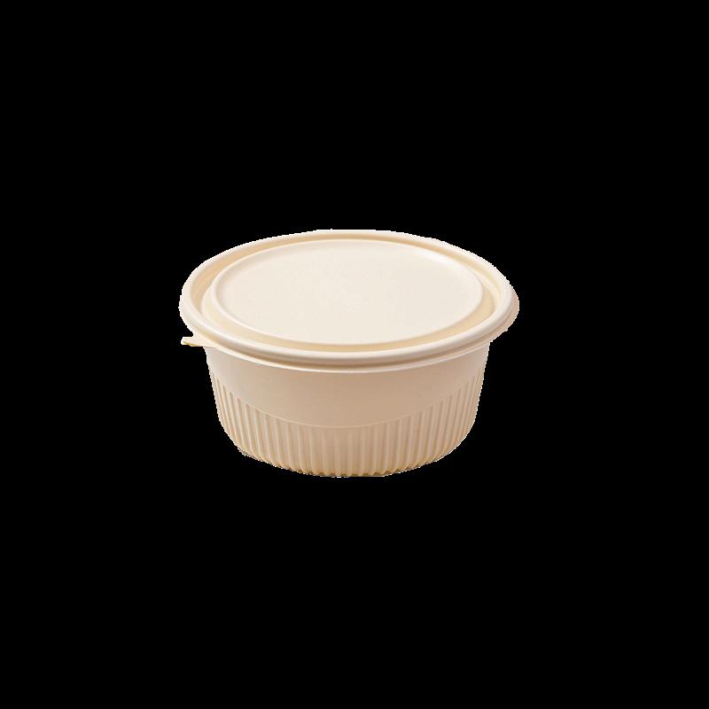 Mr. Corn Biodegradable Round Food Containers