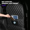XZESF1 Car Interior Leather Storage Anti Dirt and Anti Wear Pads Scratch Mat for BMW E46 E85 E60 F10 E39 F30 E36 F20 E87 E90 E70 X3 X5