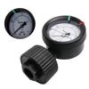 Gauge Suitable For Harsh Environments Pressure Gauge Black PP Diaphragm Gauge Waterproof Housing Shockproof Design