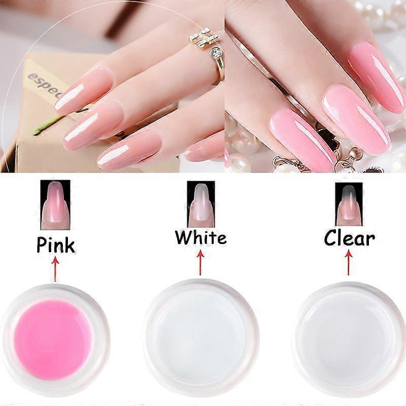 Manicures Set UV LED Lamp Dryer With 12/6 Pcs Nail Set Gel Polish Kit