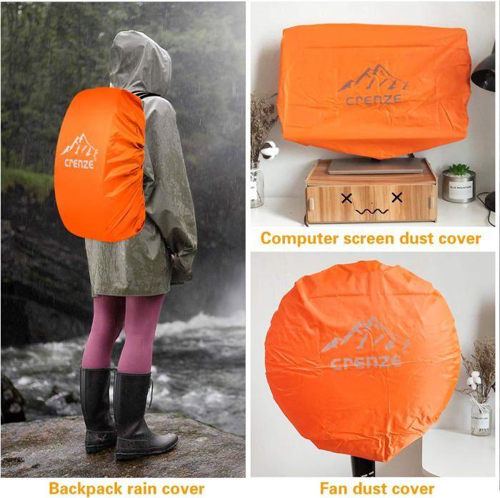 Housse de pluie - 50-70L - Imperméable - Réfléchissante - Nylon 190T