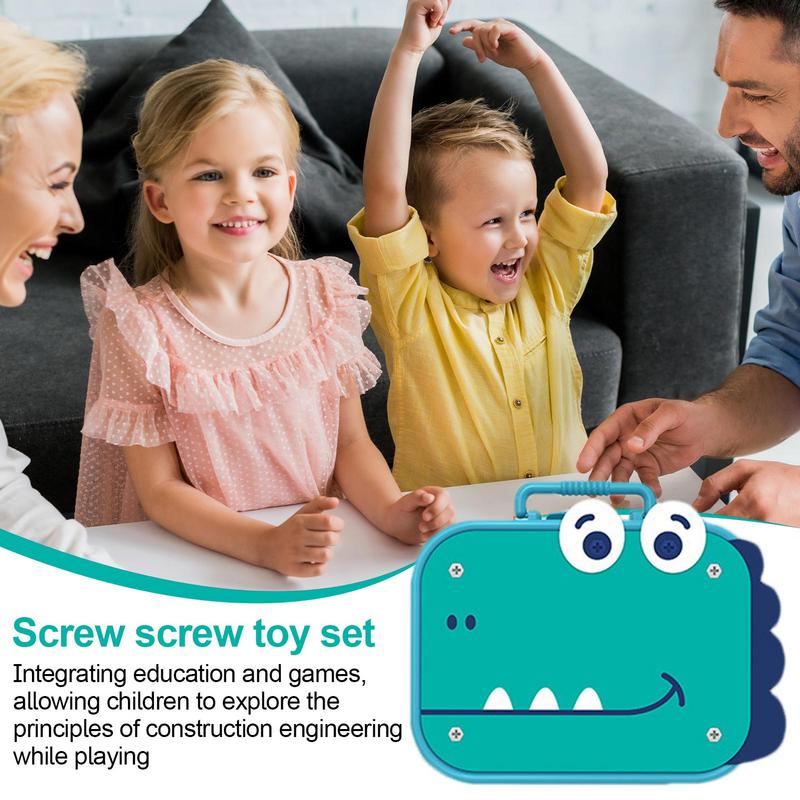 211ks Dětské sady hraček se šroubovacím nářadím pro kutily Elektrická vrtačka Šroubovací matice Sady nářadí Hračka Pretend Play Vzdělávací hračka pro batolata