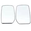 Side Mirror Glass Lens For Ford Transit MK6 Mk7 Van 2000-2014 Without Heated With Bottom Support Door Mirror Lens Accessories