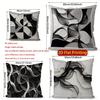 2D Modern Abstract Pattern Digital Print Pillow Covers Pattern Cushion Cover Suitable For Sofa Bedroom Car Pillow Cover
